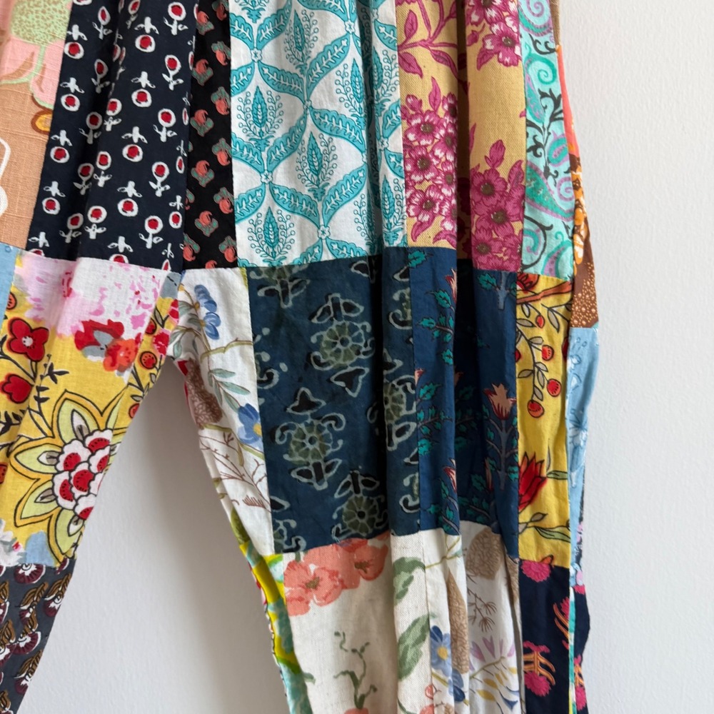 Vintage Patchwork Bubble Pants - Picture 4 of 10